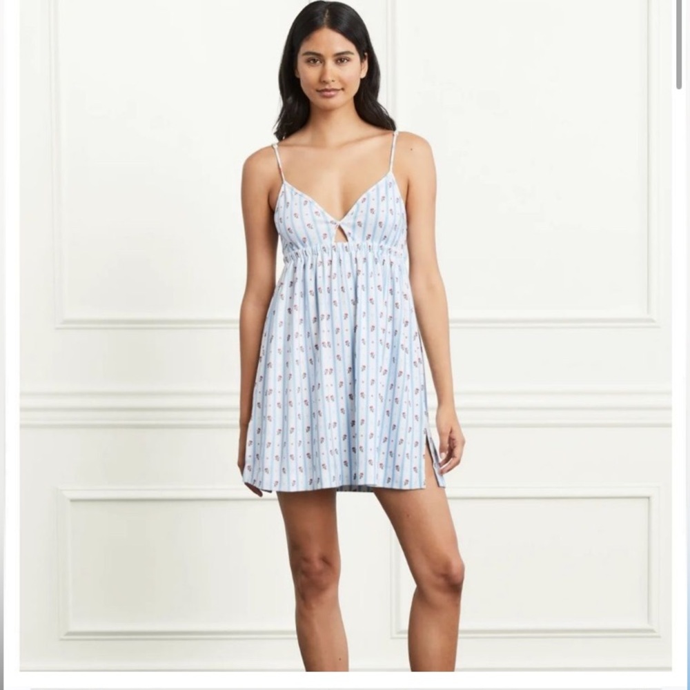 Hill House Parker Nightie Mini Pajama Dress